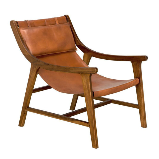 Noir Gilberto Chair Clear Coat Flat