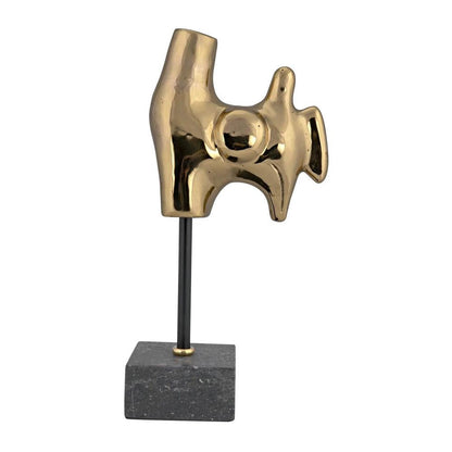 Noir Goker with Stand Sculpture