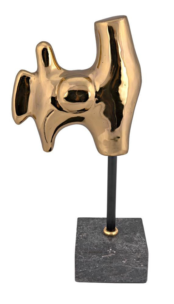 Noir Goker with Stand Sculpture