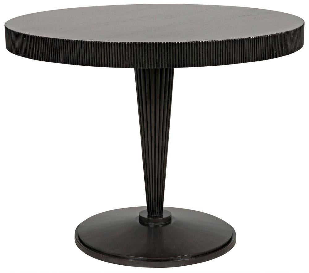 Noir Granada Dining Table Pale