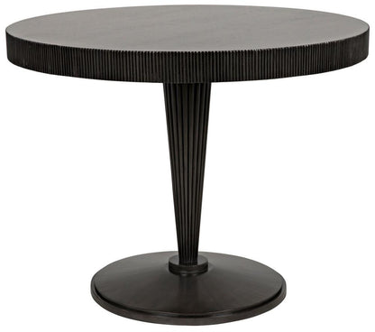 Noir Granada Dining Table Pale