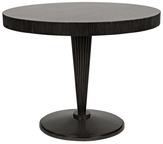 Noir Granada Dining Table Pale