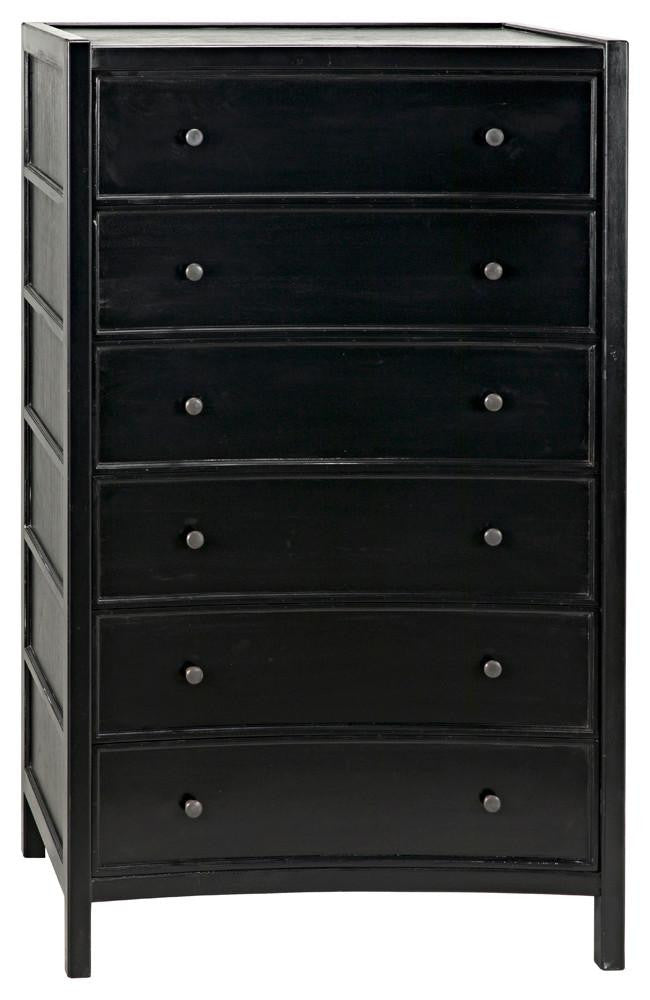 Noir Hampton Dresser Hand-Rubbed Black