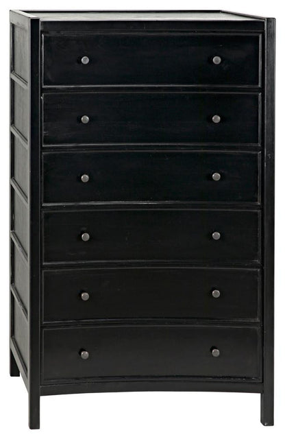 Noir Hampton Dresser Hand-Rubbed Black