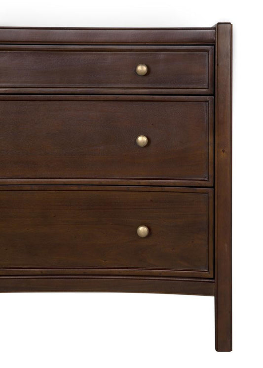 Noir Hampton Side Table Hand Rubbed Brown