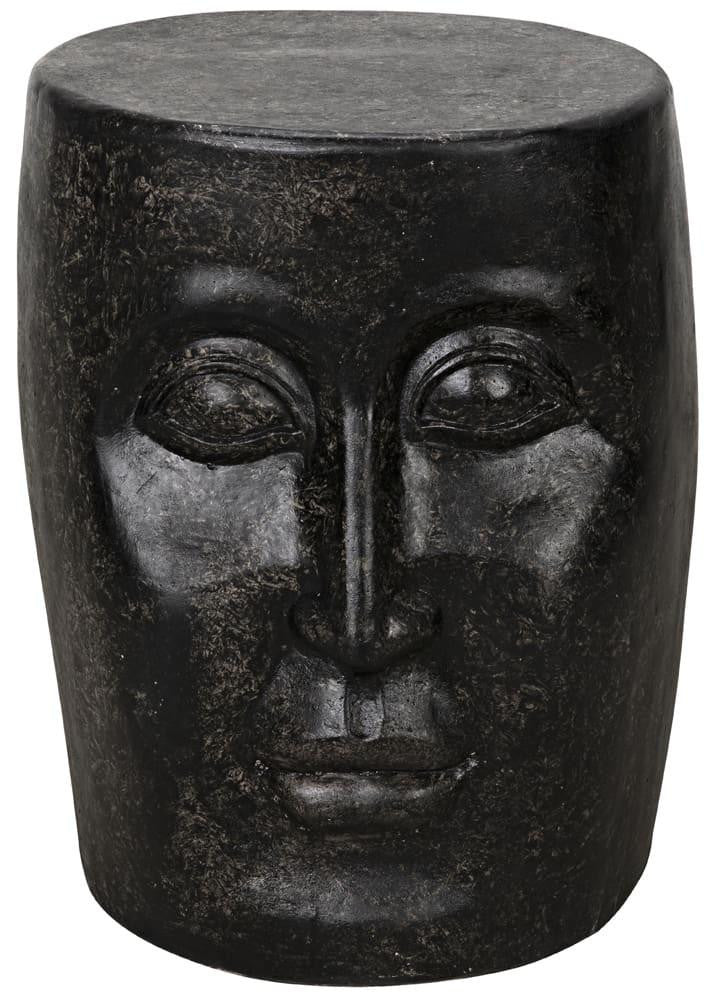 Noir Head Side Table Black