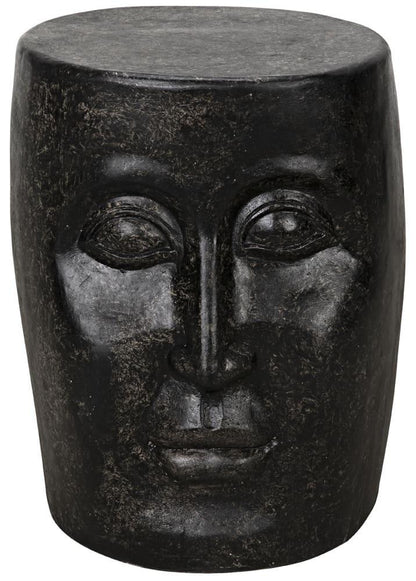 Noir Head Side Table Black