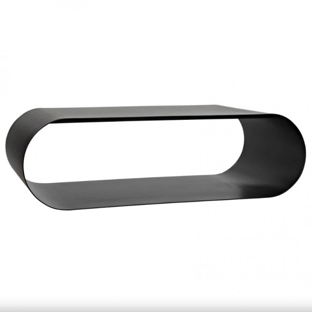 Noir Hera Coffee Table Matte Black