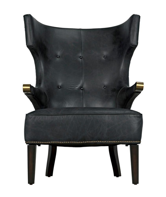Noir Heracles Lounge Chair