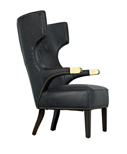 Noir Heracles Lounge Chair