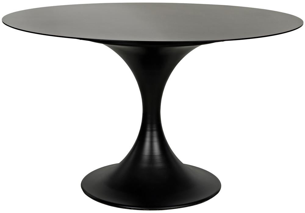 Noir Herno Dining Table Matte Black
