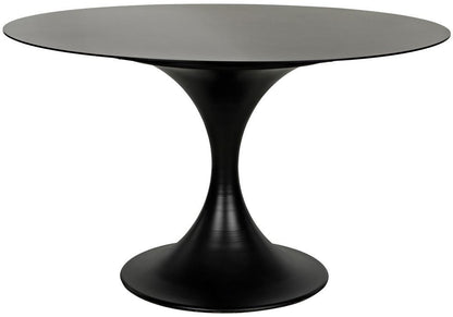 Noir Herno Dining Table Matte Black
