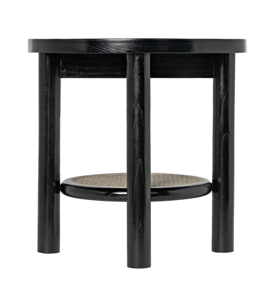 Noir Hide Away Side Table
