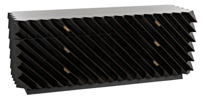 Noir Hikaru Dresser Hand-Rubbed Black