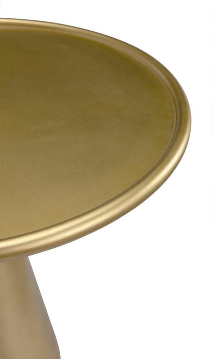 Noir Hiro Side Table, Antique Brass, 15.5"H (GTAB695MB YUU6013NQF)