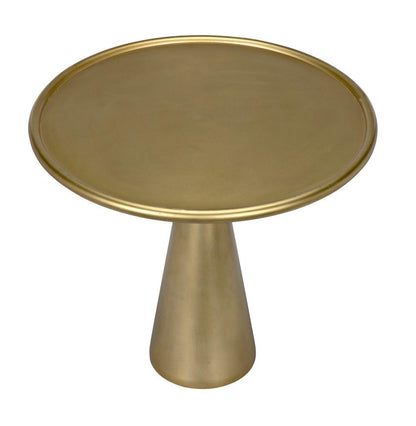 Noir Hiro Side Table, Antique Brass, 15.5"H (GTAB695MB YUU6013NQF)