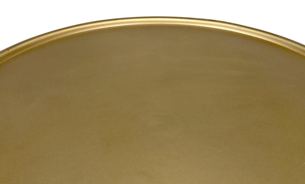 Noir Hiro Side Table, Antique Brass, 15.5"H (GTAB695MB YUU6013NQF)