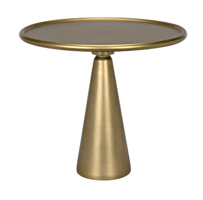 Noir Hiro Side Table, Antique Brass, 15.5"H (GTAB695MB YUU6013NQF)