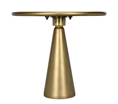 Noir Hiro Side Table, Antique Brass, 15.5"H (GTAB695MB YUU6013NQF)