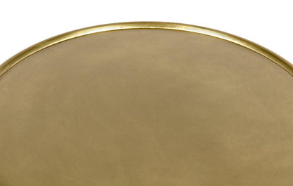 Noir Hiro Side Table, Antique Brass, 24"H (GTAB696MB YUU6013NQH)