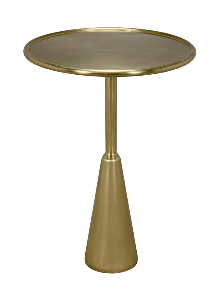 Noir Hiro Side Table, Antique Brass, 24"H (GTAB696MB YUU6013NQH)