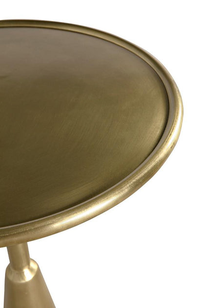 Noir Hiro Side Table, Antique Brass, 24"H (GTAB696MB YUU6013NQH)