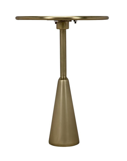 Noir Hiro Side Table, Antique Brass, 24"H (GTAB696MB YUU6013NQH)