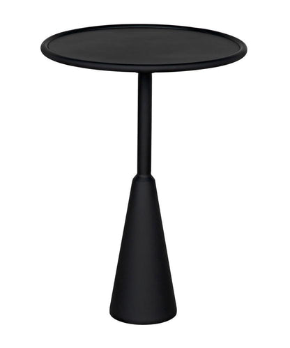 Noir Hiro Side Table, Matte Black, 24.5"H (GTAB690MTB YUU6013NQG)