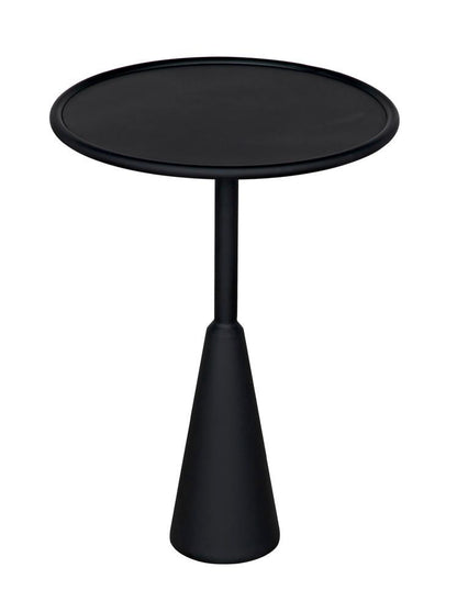 Noir Hiro Side Table, Matte Black, 24.5"H (GTAB690MTB YUU6013NQG)