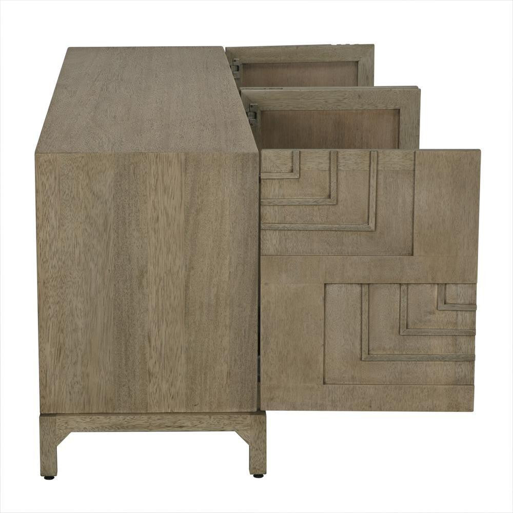 Noir Holden Sideboard Washed Walnut