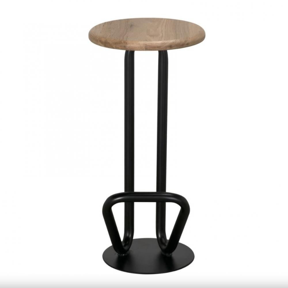 Noir Hook Bar Stool