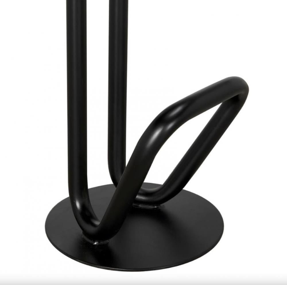 Noir Hook Bar Stool