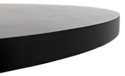 Noir Hugo Dining Table, Hand-Rubbed Black, 60"W (GTAB558HB YUU6013KV6)