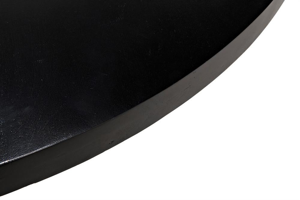 Noir Hugo Dining Table, Hand-Rubbed Black, 60"W (GTAB558HB YUU6013KV6)