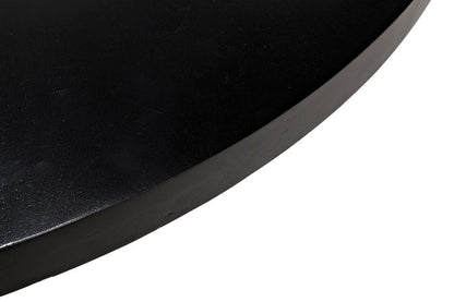Noir Hugo Dining Table, Hand-Rubbed Black, 60"W (GTAB558HB YUU6013KV6)