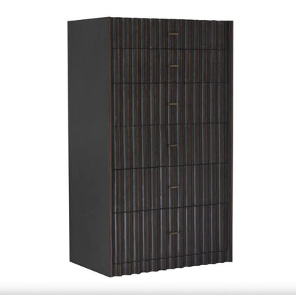 Noir Izzy Tallboy Pale with Light Brown Trim