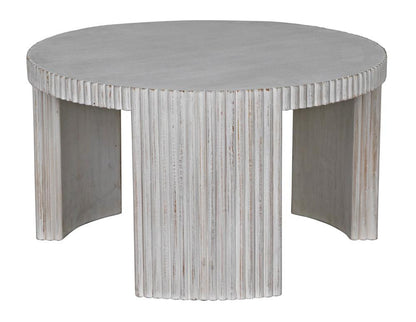 Noir Jgor Side Table White Wash