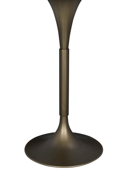 Noir Jman Bar Table Aged Brass