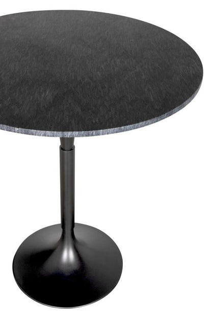 Noir Jman Bar Table Matte Black Noir GBAR007MTB-36