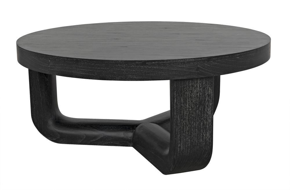 Noir Joel Coffee Table Cinder Black