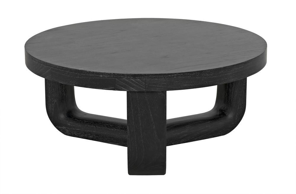 Noir Joel Coffee Table Cinder Black