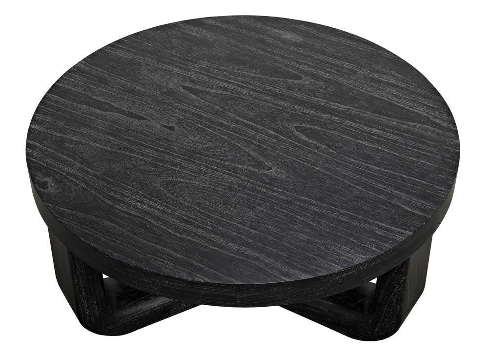 Noir Joel Coffee Table Cinder Black