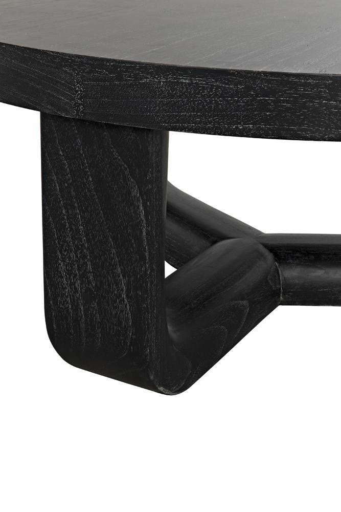 Noir Joel Coffee Table Cinder Black