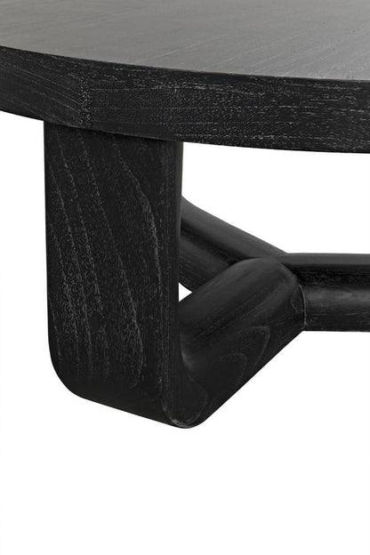 Noir Joel Coffee Table Cinder Black