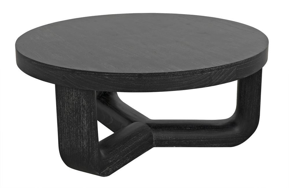 Noir Joel Coffee Table Cinder Black