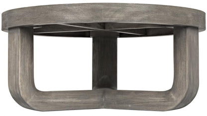 Noir Joel Coffee Table Distressed Grey