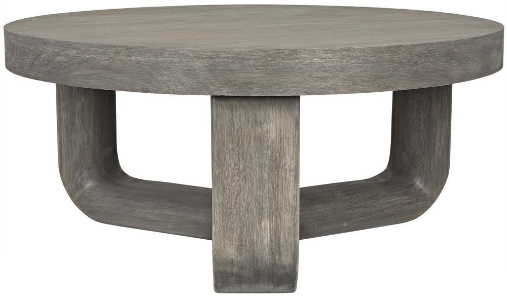 Noir Joel Coffee Table Distressed Grey