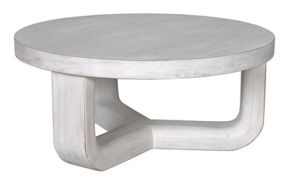 Noir Joel Coffee Table White Wash
