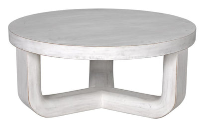 Noir Joel Coffee Table White Wash