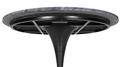 Noir Joni Bar Table Matte Black